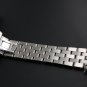 16mm Amazing Luxury Inox Steel SS Watch Bands for Women in Silver Solid Links Cu