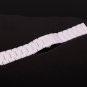 16mm high-end Full Ceramics Link Replacement Watch Strap Bracelet in white with