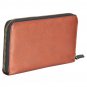Genuine Leather Wallet Latest Credit Card Safe Holder/Case (Red)