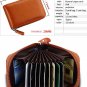 Women's Wallet Large Capacity Luxury Genuine Leather Credit Card Holder Black