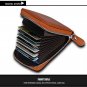 Women's Wallet Large Capacity Luxury Genuine Leather Credit Card Holder Black