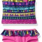 Pink Platinum Baby Girls' Infant Aztec Print Two Piece Swimsuit, Pink, 12M