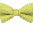 FBTG-9 - Yellow - Mens Self Tie Bow Tie