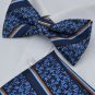 SYAYA Men's Jacquard Woven Self Bow Tie Set - Multiple Choice MLD09 (02)