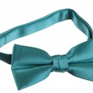 Pre Tied Bow Tie with Adjustable Neck Strap (Adults, Jade Green)