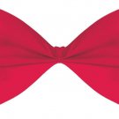 Costume Party Bow Tie Accessory, Red, Fabric, 3" x 6"