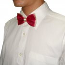 Silk Bowtie: Mens Pre-Tied Bow Tie / Tuxedo Tie - Rose Yellow