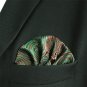 Unique Red Green Paisley Mens Necktie Ties For Men Set Wedding 57.5"