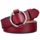 Women's Genuine Leather Belt - Stylish Belt Without Hole Vintage Casual Belt