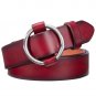 Women's Genuine Leather Belt - Stylish Belt Without Hole Vintage Casual Belt