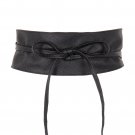14987-BLK-OS:: KRISP One Size PU Waist Belt, Black , One Size