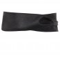 14987-BLK-OS:: KRISP One Size PU Waist Belt, Black , One Size