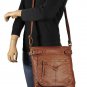 Scarleton Trendy Duo Belt Accent Crossbody Bag H197804 - Brown