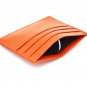 Genuine Leather Slim Credit Card Holder Compact Wallet Slim Super 6 Card Slots 1 pcs