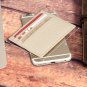 Zecmos Genuine Leather RFID Thin Wallet Minimalist ID Credit Cards Holder Front