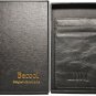 Minimalist Slim Genuine Leather Wallet~RFID Blocking (Black)~Front Pocket Card W