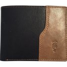 Bi-Fold Genuine Leather Wallets for Men Multi Color black ORIGINAL