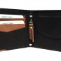 Bi-Fold Genuine Leather Wallets for Men Multi Color black ORIGINAL