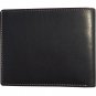 Bi-Fold Genuine Leather Wallets for Men Multi Color black ORIGINAL