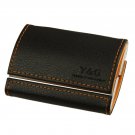 YDB01A03 Orange Black Business Card Holder For Men Inspirational Gift For Men By