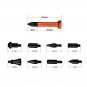 HiYi PDR Auto Body Dent Removal Repair Hail Hammer Blending Hammer Screw-On Tips
