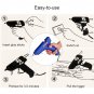 Super PDR 14Pcs Auto Car Body Paintless Dent Removal Repair Tool Kit Bridge Pull