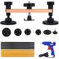 Gliston Pops-a-dent Bridge Dent Puller Kits with 10pcs Glue Sticks Hot Melt Glue