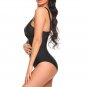 Dorani Women Monokini Spaghetti Strap Swimwear Sleeveless Padded Swimsuits, Blac