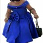 Girls Ball Gown For Wedding Formal Size 7/8 Tea Length Lace 3-4 Years