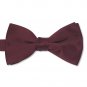 Satin Bow Ties (Boys, Burgundy)