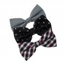 DBE0134 Inspire For Groom Microfiber Bow ties Gift Idea For Urban 3 Pack Bow Tie