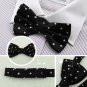 DBE0134 Inspire For Groom Microfiber Bow ties Gift Idea For Urban 3 Pack Bow Tie