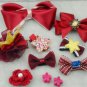 BYP 10 Pcs Princess Girls Head Hair Bows Ornaments Set Crown Floral Hair Clips H