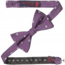 Rooster Men's Neat Pre-Tied Bowtie, Berry, One Size