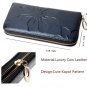 Women Purse Genuine Leather Wallet Latest Credit Card Safe Holder/Case