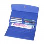 Women Blue Wallet Latest Credit Card Safe Holder/Case /Protector Top Quality