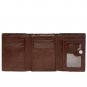Leather Wallet Latest Credit Card Safe Holder/Case/Protector Brown Top Quality