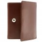 Leather Wallet Latest Credit Card Safe Holder/Case/Protector Brown Top Quality
