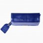 Women wallet blue purse Genuine leather Credit Card Safe Holder/Case/Protector