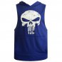 Mens Skull Print Stringer Bodybuilding Gym Tank Tops Workout Fitness Vest Medium