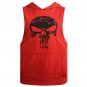 Mens Skull Print Stringer Bodybuilding Gym Tank Tops Workout Fitness Vest L