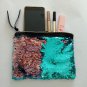 Menglihua Magic Reversible Mermaid Sequins Wallet Card Coin Phone Holder Gift Ha