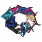 Menglihua Magic Reversible Mermaid Sequins Wallet Card Coin Phone Holder Gift Ha