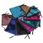 Menglihua Magic Reversible Mermaid Sequins Wallet Card Coin Phone Holder Gift Ha