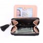 Purse ID Window Leather Wallet Latest Credit Card Safe Holder/Case/Protector