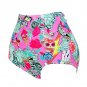 JOYMODE High Waisted Bikini Plus Size Shorts For Women Size 6-8 Pink Floral Prin