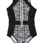 Women One-Piece Swimsuit Bandage Bikini Set Push-up Padded Bra Bathing Swimwear