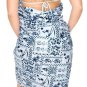 La Leela Bikini Sarong Beach Bathing Swimsuit Cover ups Skirt Cotton Printed