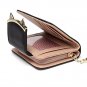 Women Cute Cat Anime Leather Short Wallet Clutch Female Purse Coin Card Holder B