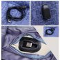 Unisex Canvas USB Charging Travel Backpack Laptop Notebook School College Bags